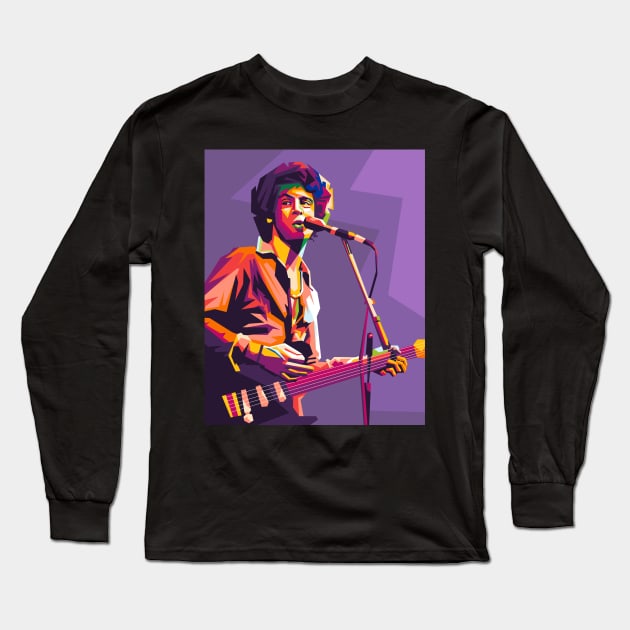 eric carmen Long Sleeve T-Shirt by cool pop art house